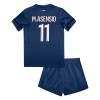 Virallinen Fanipaita + Shortsit Paris Saint-Germain Marco Asensio 11 Kotipelipaita 2024-25 - Lasten